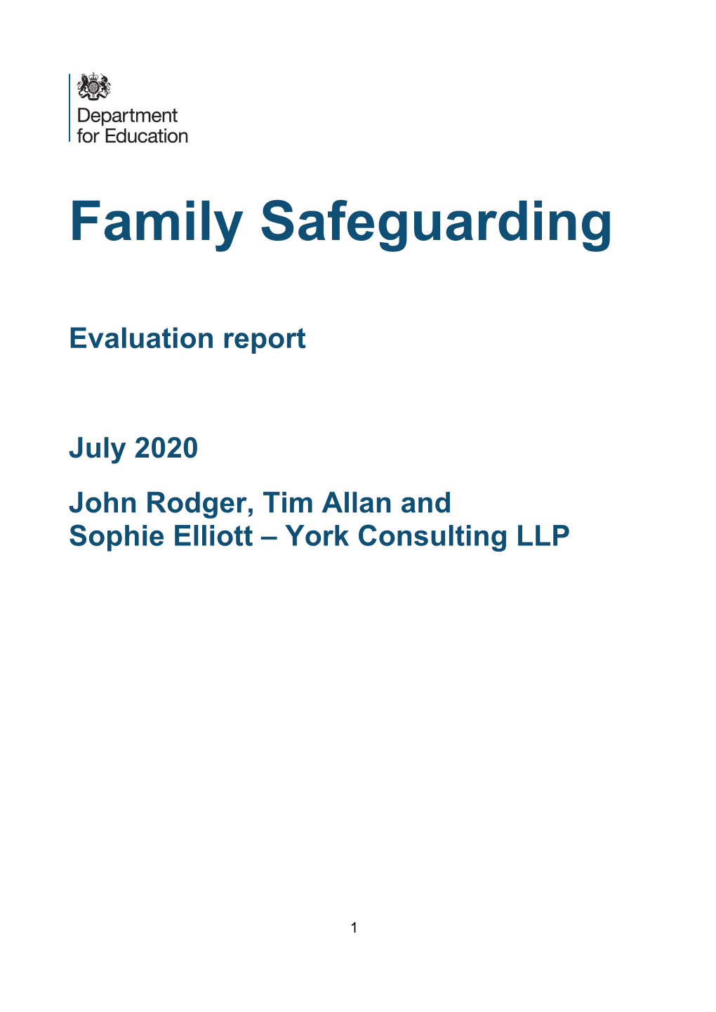 Hertfordshire Family Safeguarding