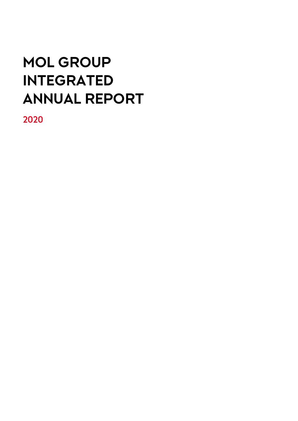 Mol Group Integrated Annual Report