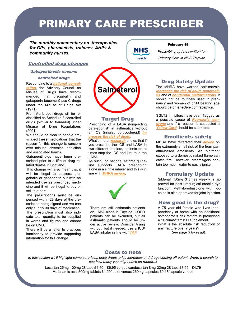 Primary Care Prescriber