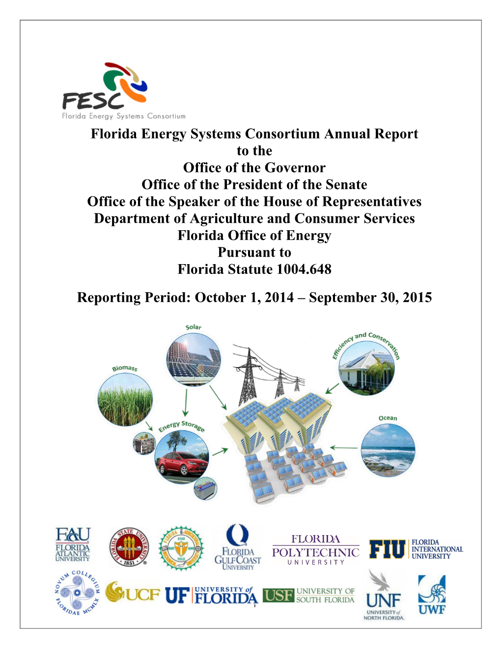 FESC Annual Report November 2015