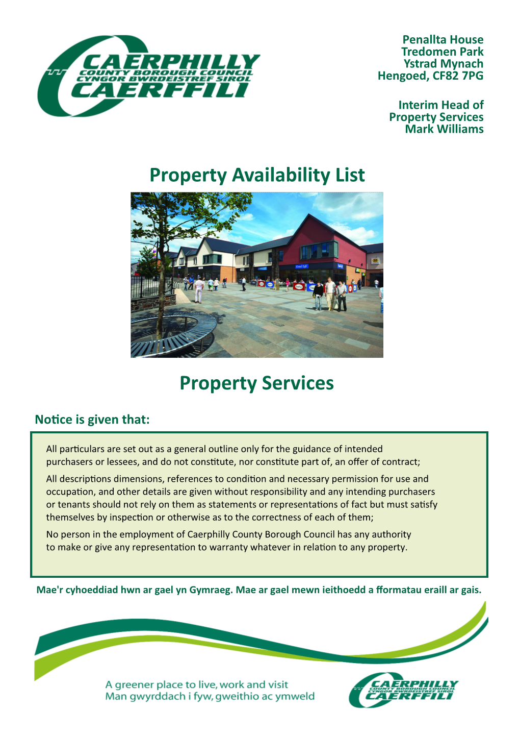 Property Availability List Property Services