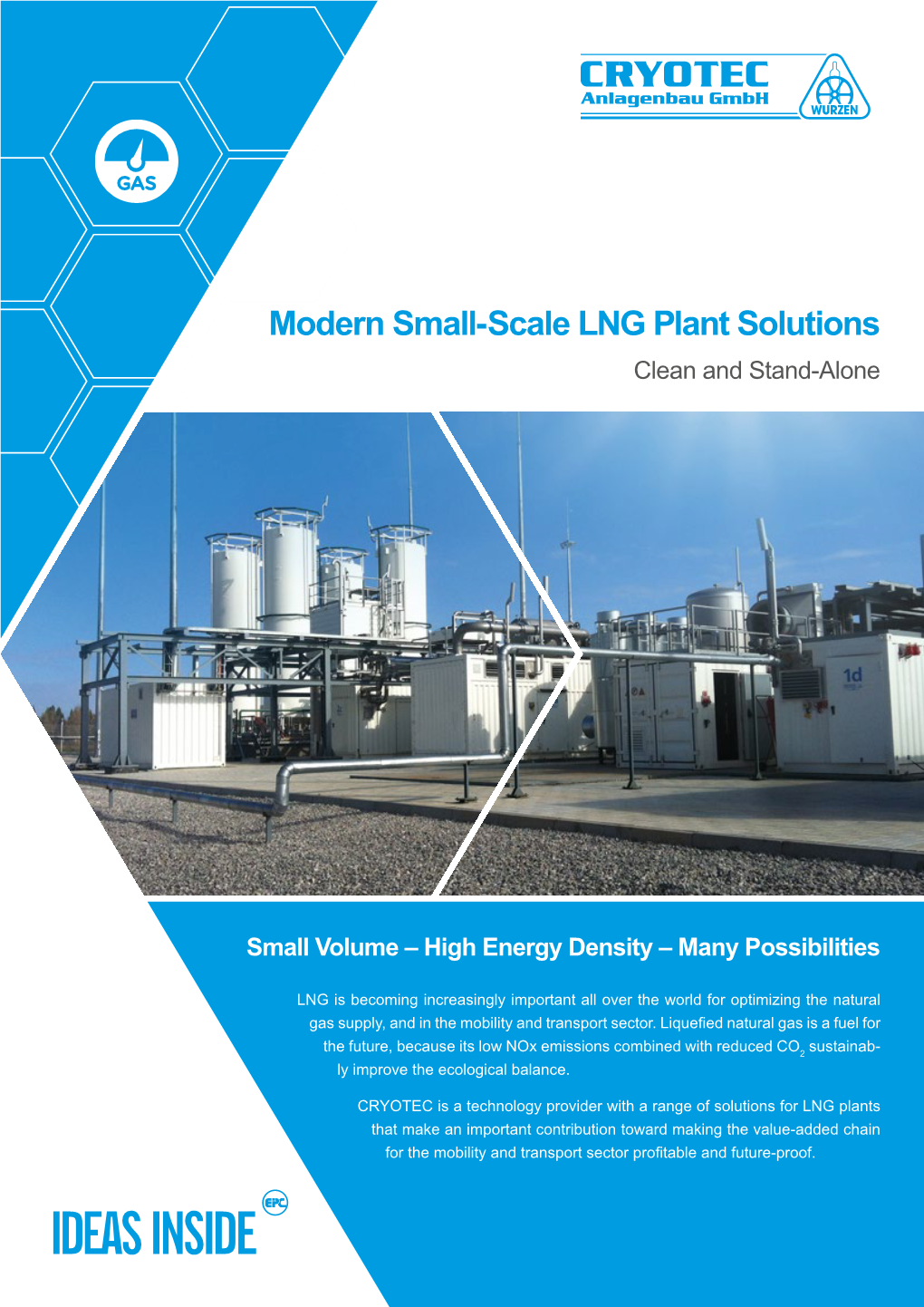 Modern Small-Scale LNG Plant Solutions Clean and Stand-Alone