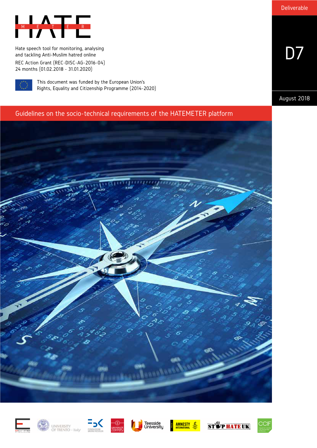 Guidelines on the Socio-Technical Requirements of the HATEMETER Platform