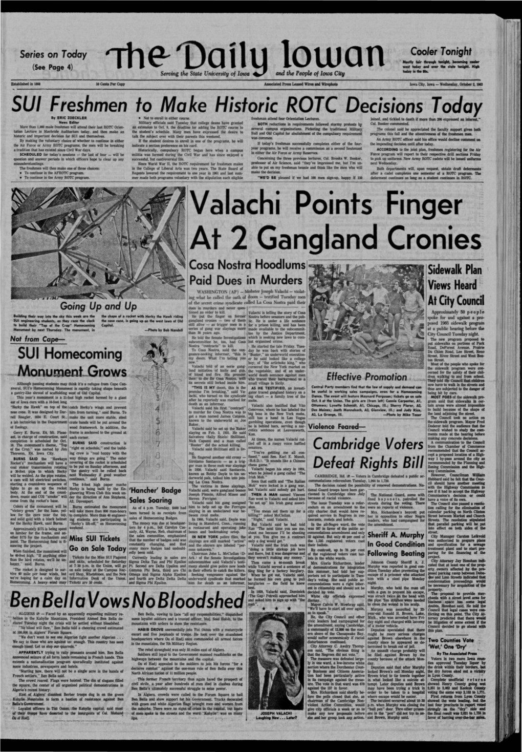 Daily Iowan (Iowa City, Iowa), 1963-10-02