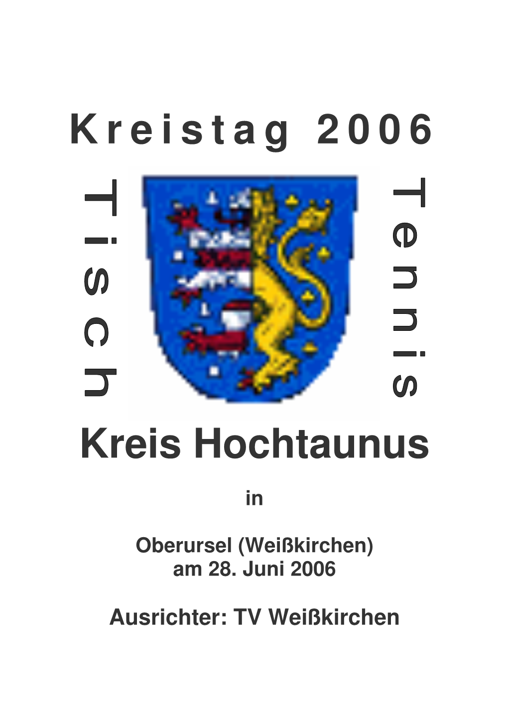 Kreistag 2006 Kreis Hochtaunus