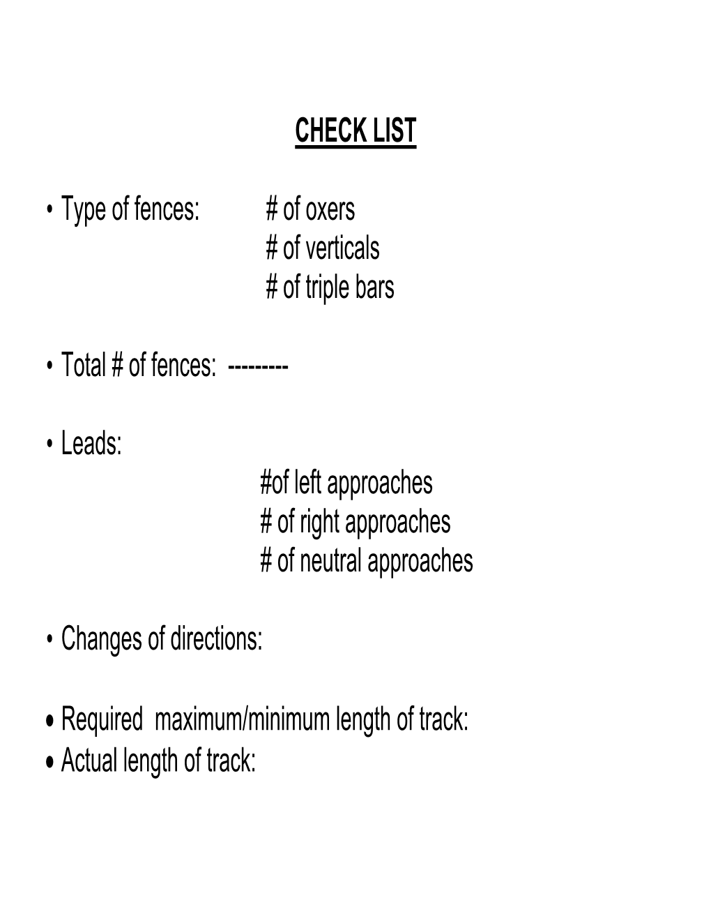 Show Jumping Distances for Horses’ Before Using Any of These Distances