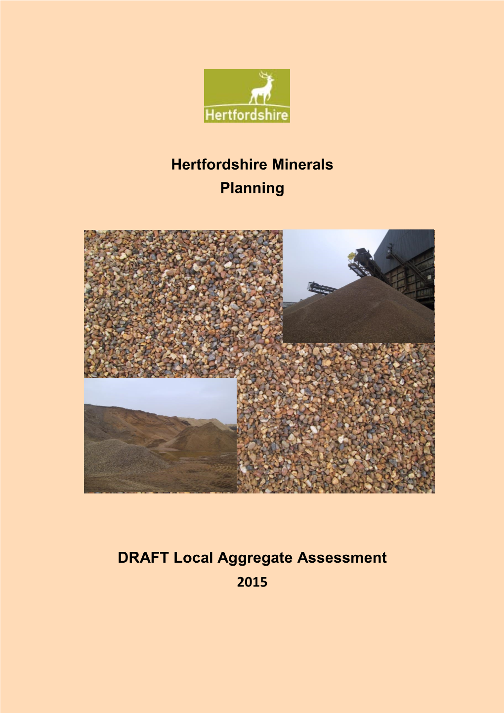 Hertfordshire Minerals Planning DRAFT Local Aggregate
