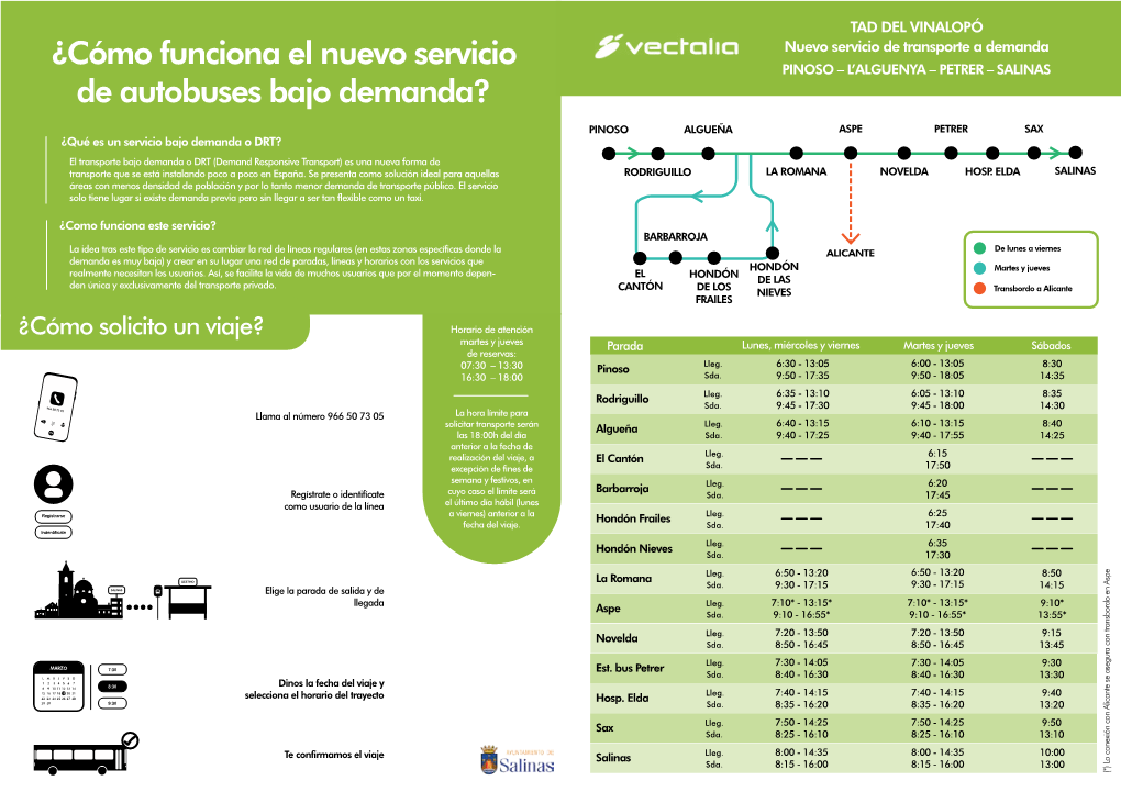 ¿Cómo Funciona El Nuevo Servicio De Autobuses Bajo Demanda?