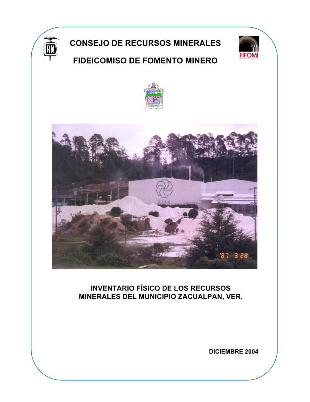 Consejo De Recursos Minerales Fideicomiso