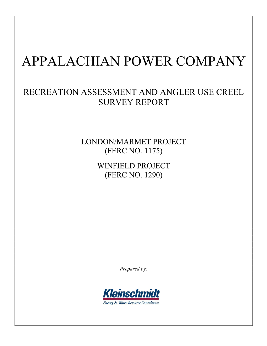 Appalachian Power Company