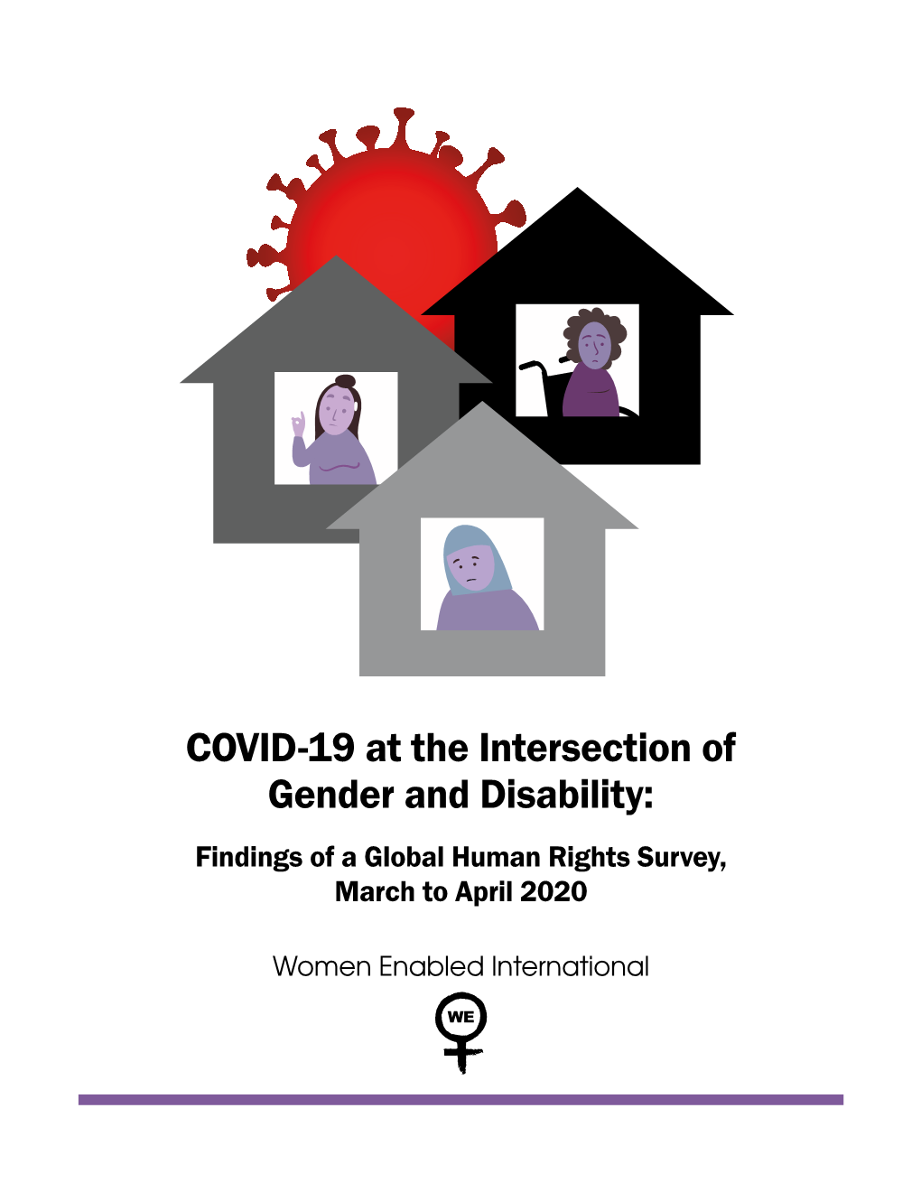 COVID-19 at the Intersection of Gender and Disability: Findings of a Global Human Rights Survey, March to April 2020