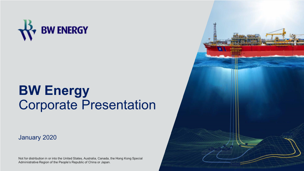 BW Energy Corporate Presentation