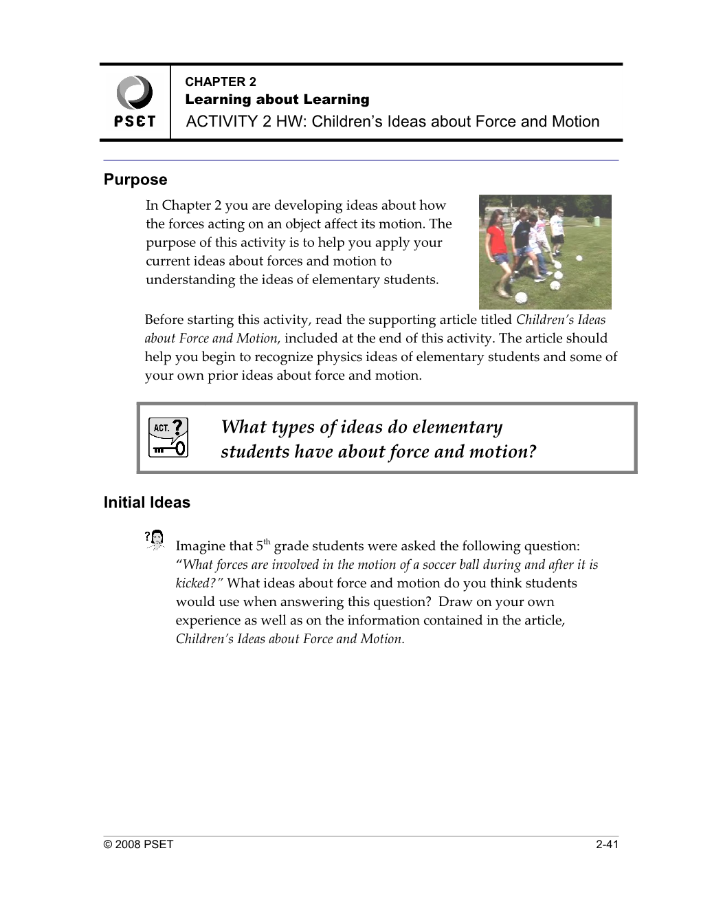 Unit 1 Cycle 2: Interactions and Energy s1