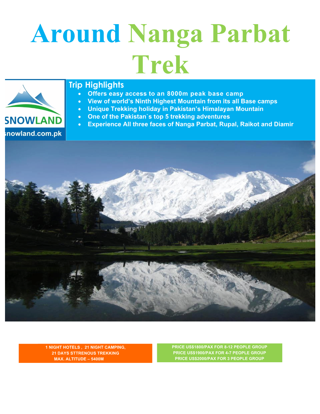 Around Nanga Parbat Trek