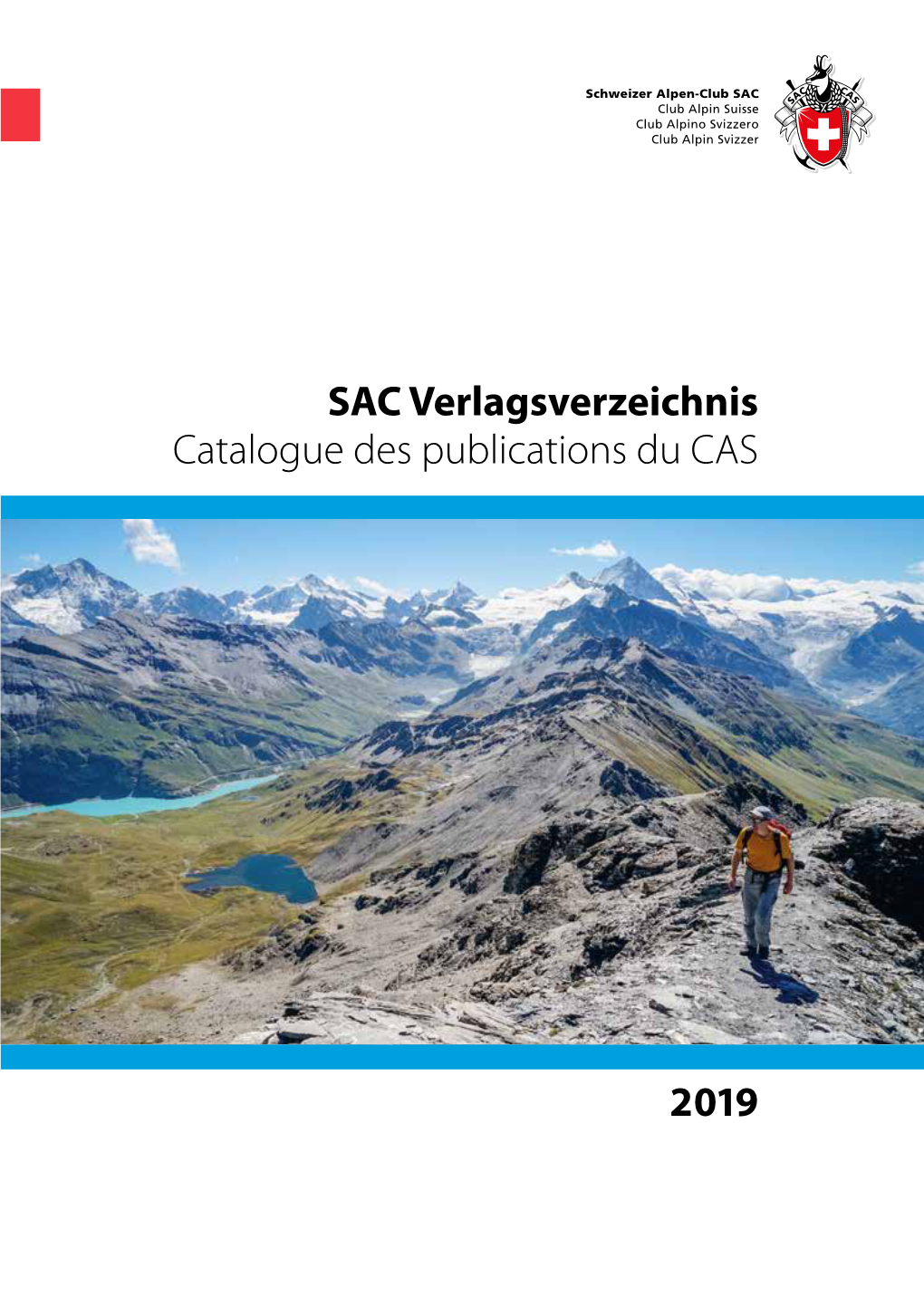SAC Verlagsverzeichnis Catalogue Des Publications Du CAS 2019