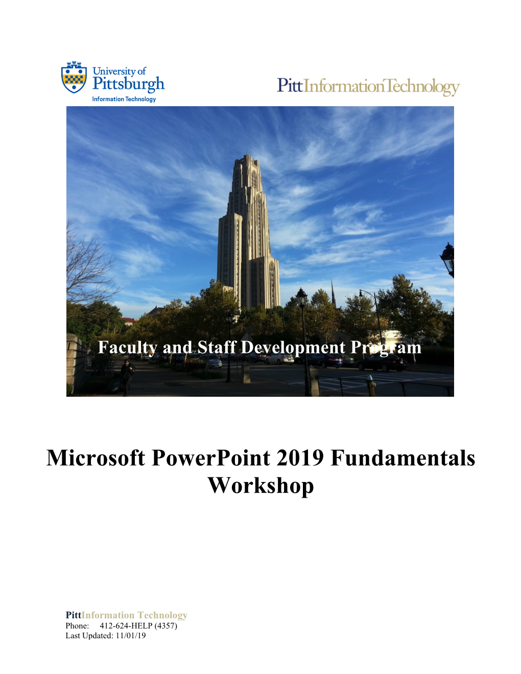 Microsoft Powerpoint 2019 Fundamentals Workshop
