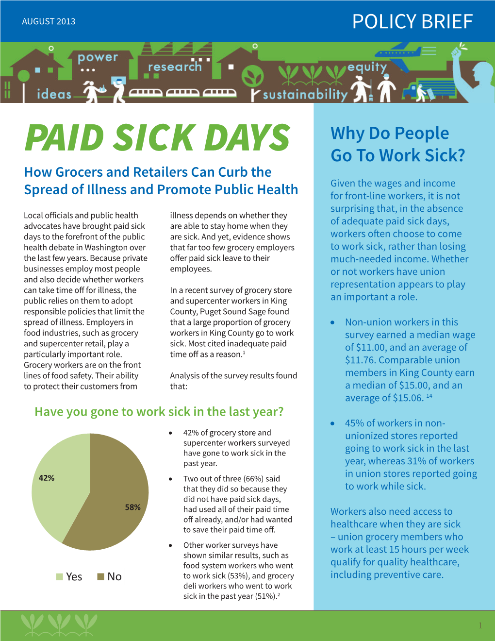 PSS Paid Sick Days Brief 2013 0821.Indd