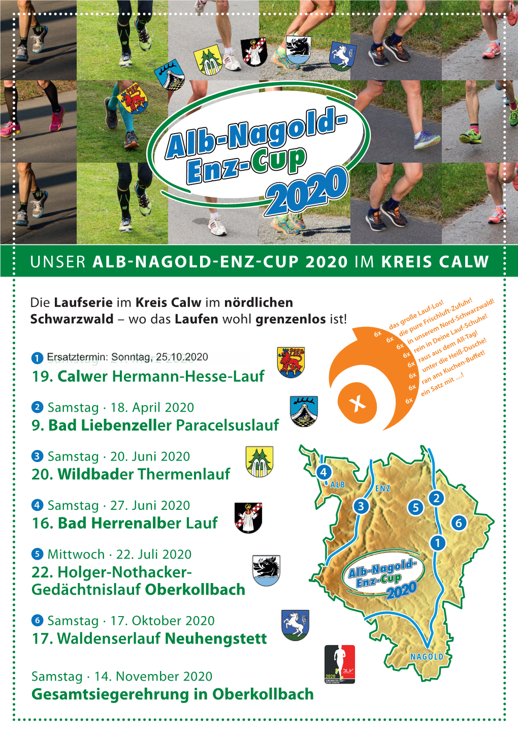 Alb-Nagold-Enz-Cup 2020 Im Kreis Calw