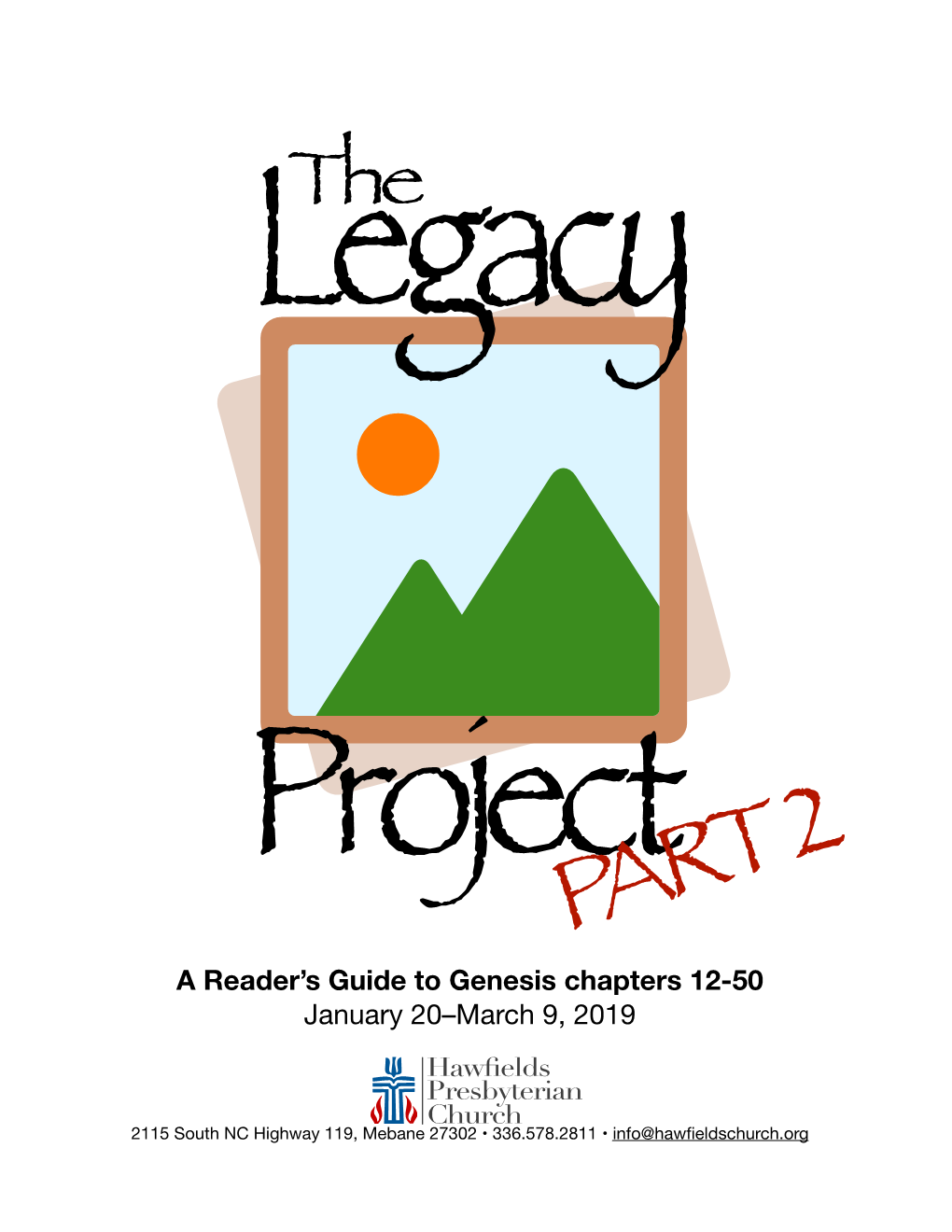 Part 2 of the Legacy Project