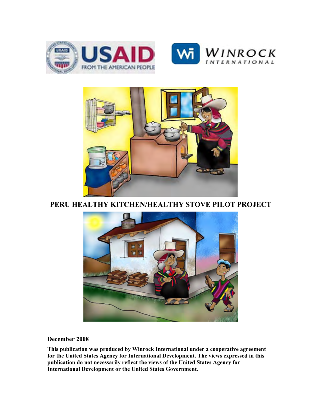 Peru Healthy Kitchen/Healthy Stove Pilot Project