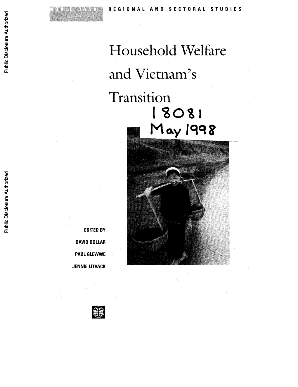 Household Welfare and Vietnam's Transition I *O, IO