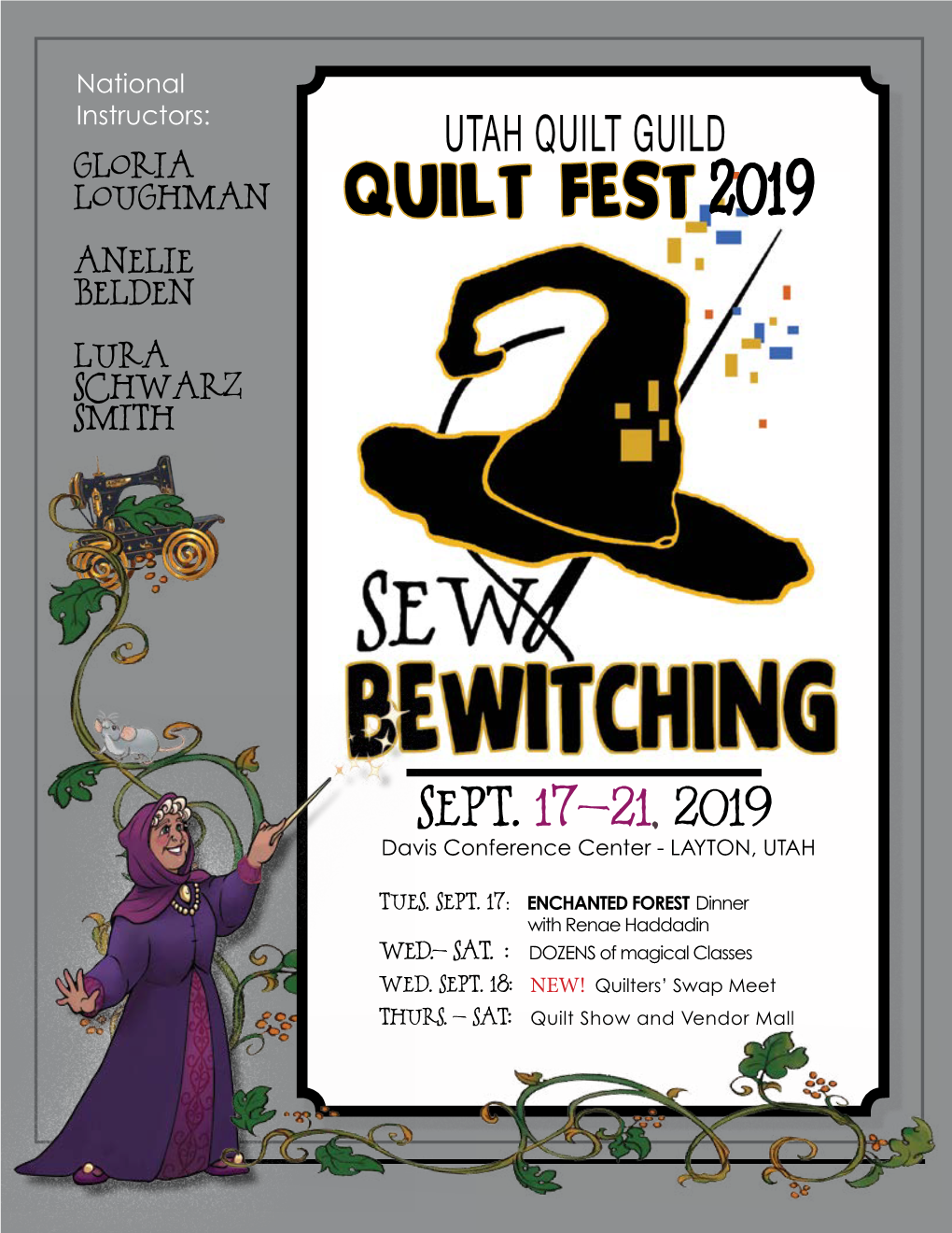 Utah Quilt Guild Loughman Quilt Fest 2019 Anelie 2019 Belden