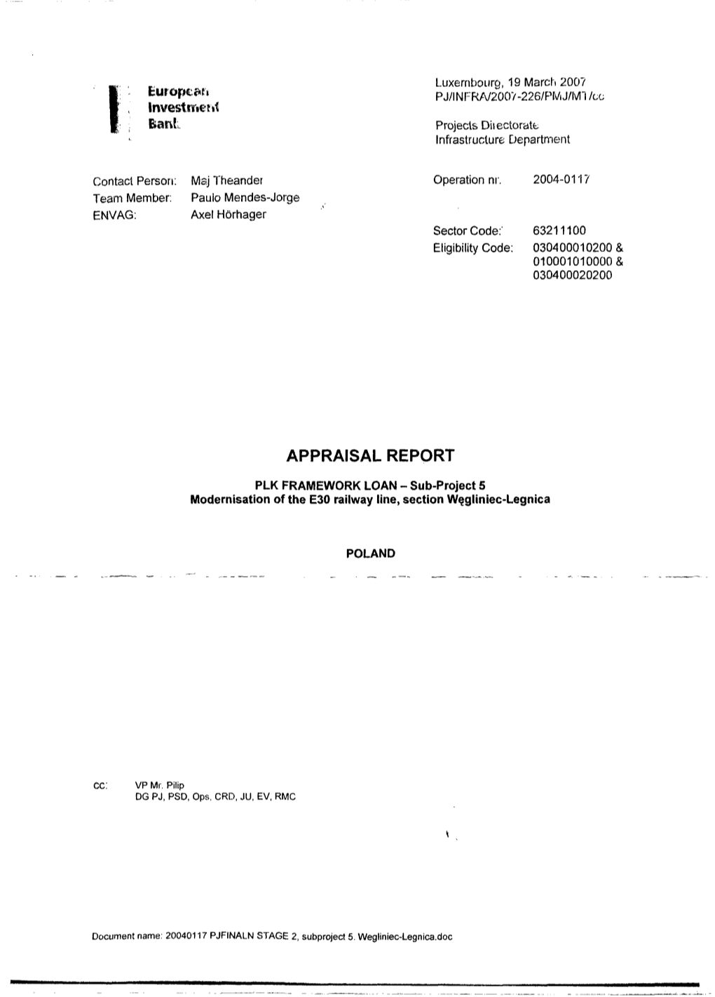 (NTS) of the Environmental Impact Assessment