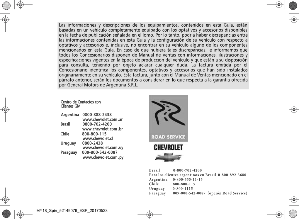 Las Informaciones Y Descripciones De Los Equipamientos