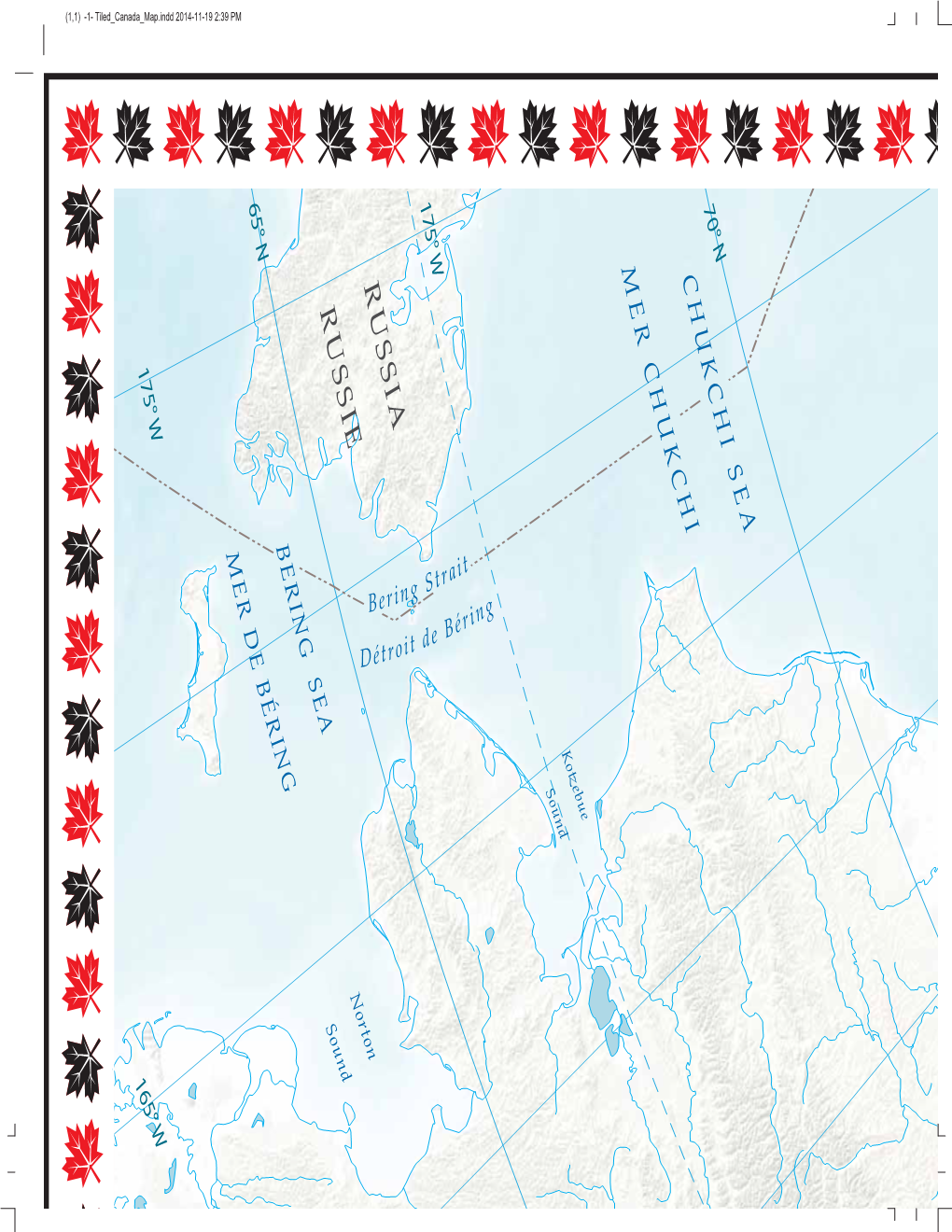 Tiled Map of Canada