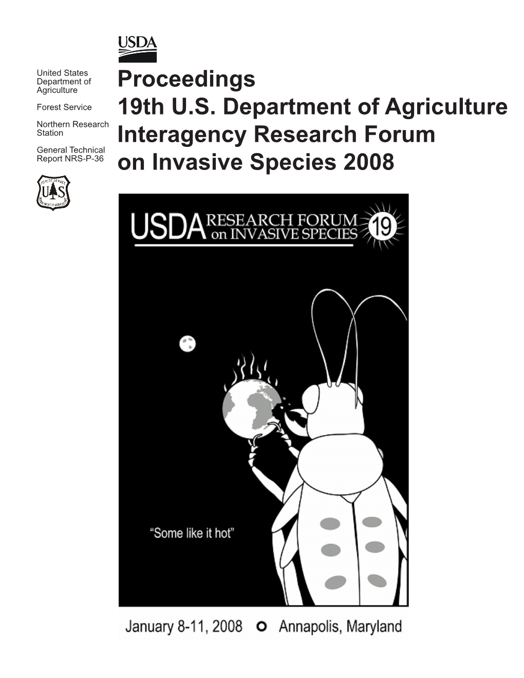 Downloads/Eab-Ea4-07.Pdf Invasive Species WHAT ARE WE FACING in the SOUTHERN REGION? the BIGGER INVASION of PLANTS, INSECTS, DISEASES, and MORE James H