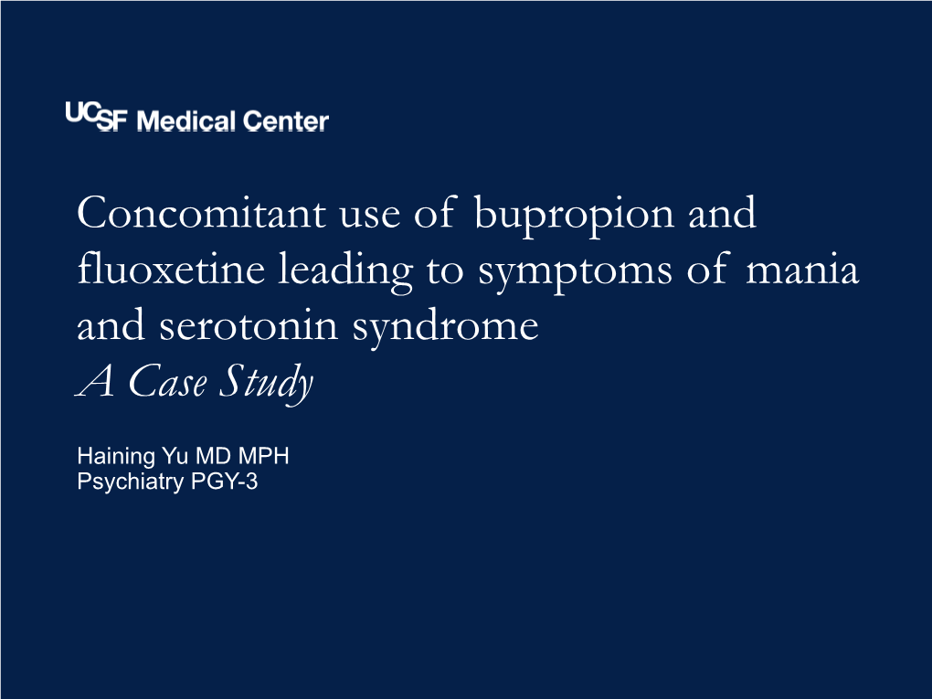 Neuropsychiatric Manifestations of Huntington's Disease