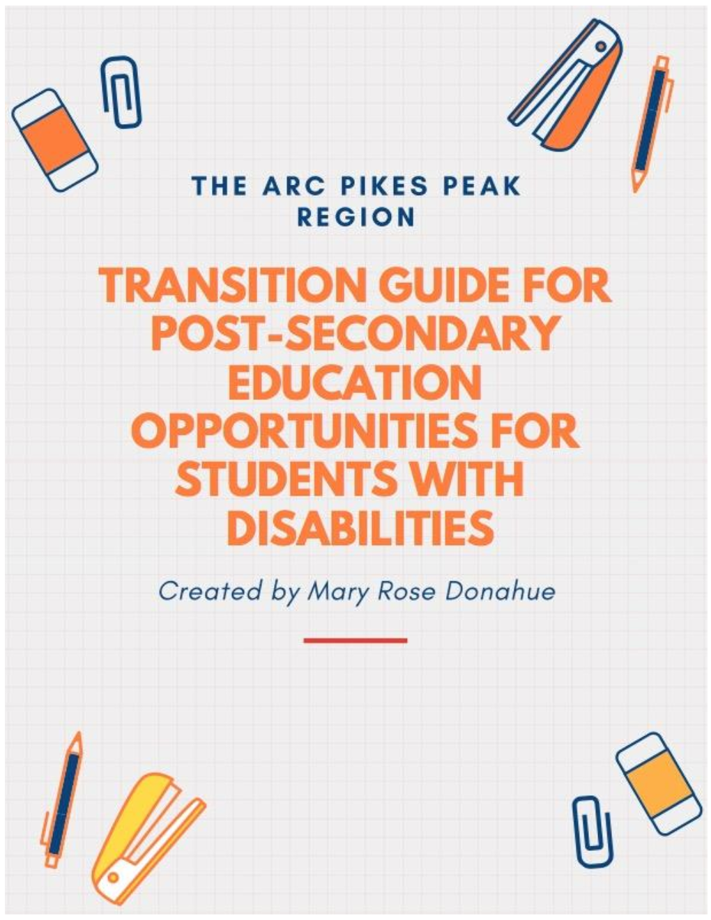 Post-Secondary Educational Options for Students with Disabilities in Colorado