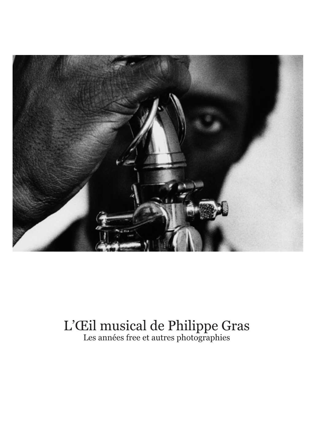 L'œil Musical De Philippe Gras