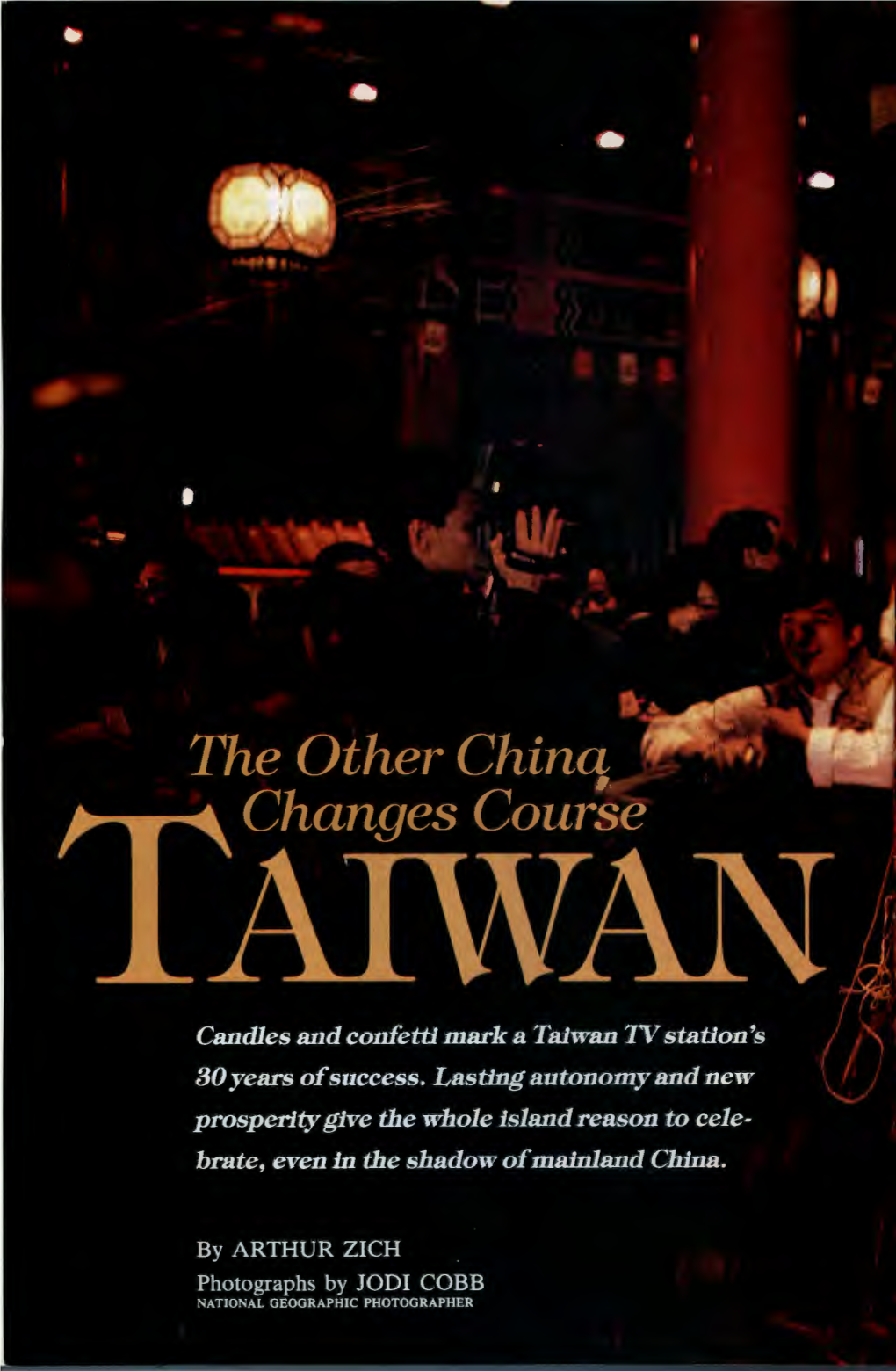 1993- Taiwan: the Other China Changes Course