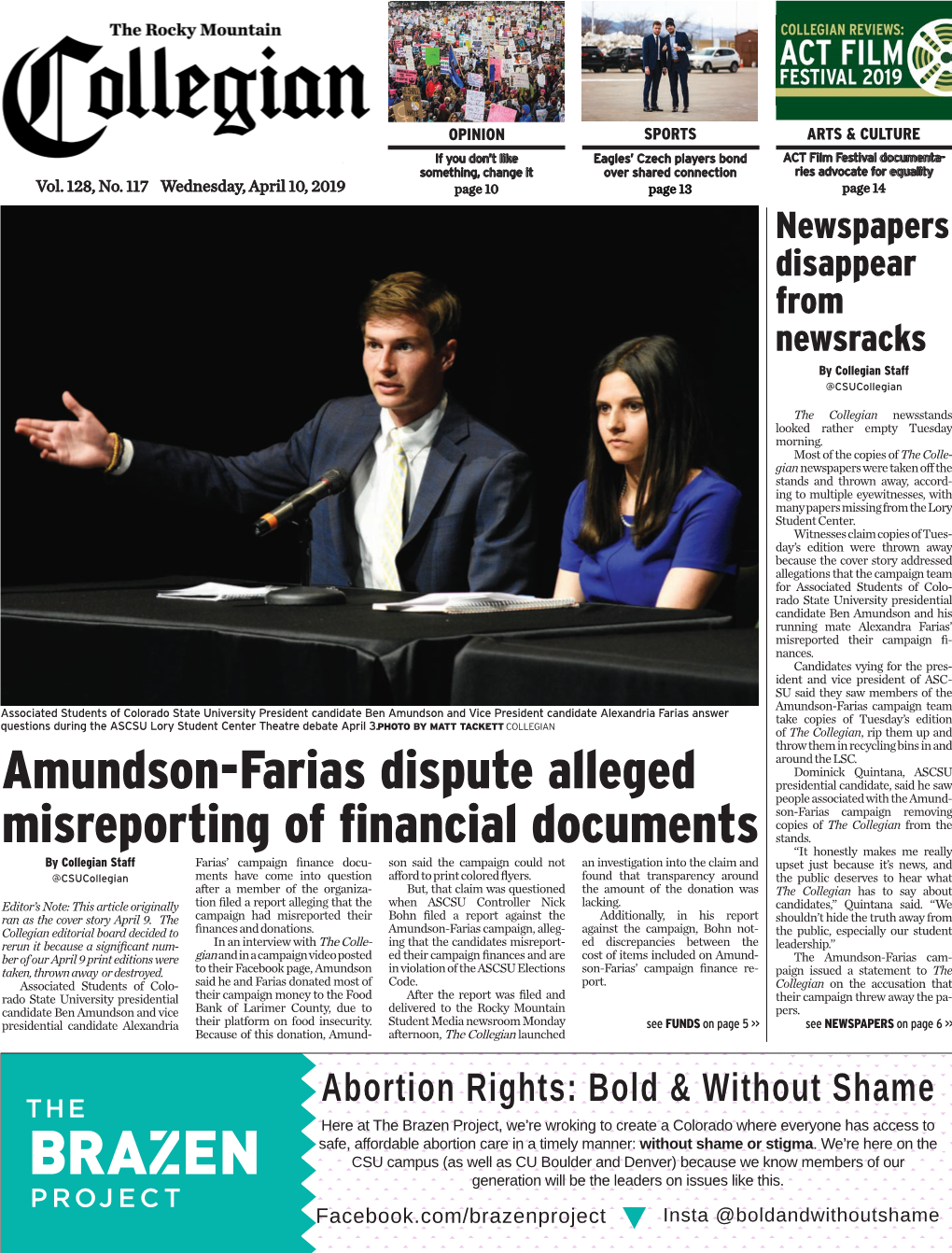 Amundson-Farias Dispute Alleged Misreporting of Financial Documents