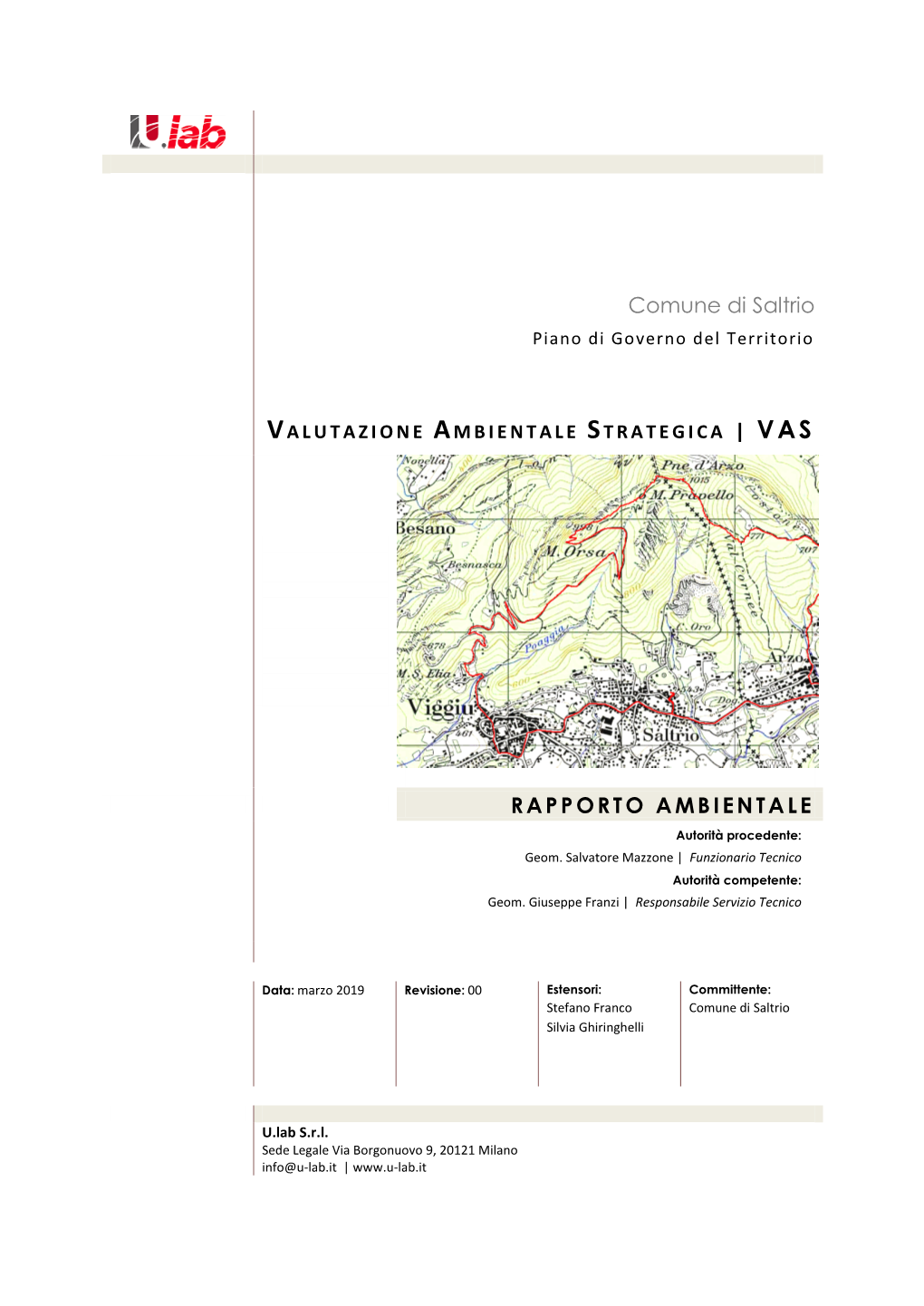 Valutazione Ambientale Strategica |