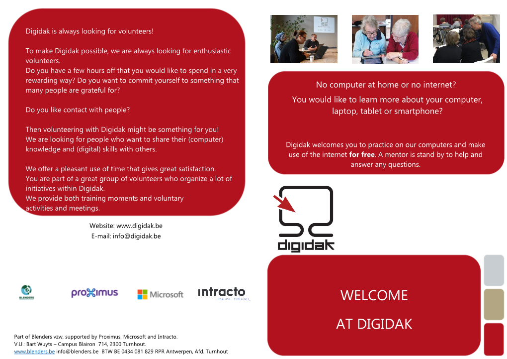 Welcome at Digidak