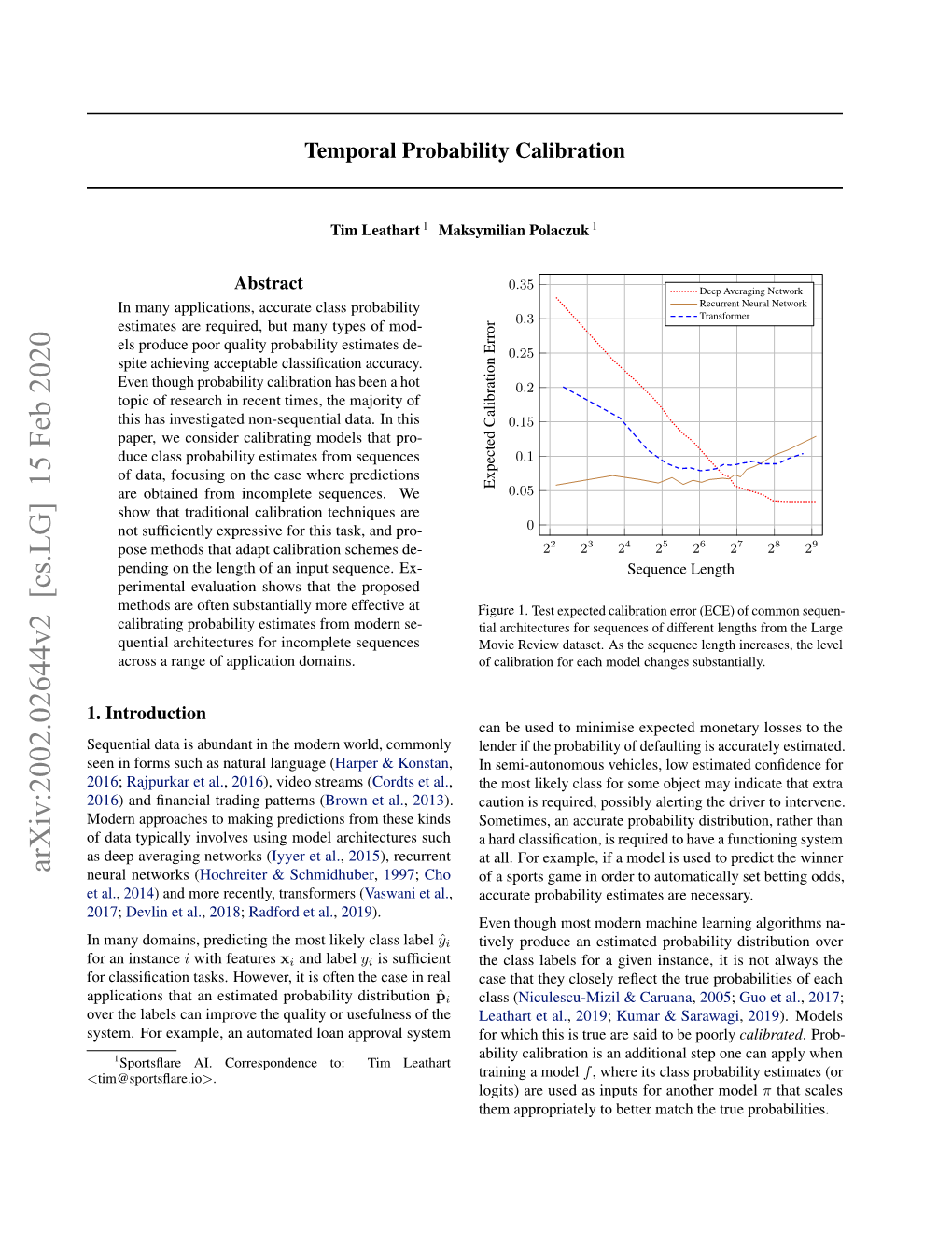 Temporal Probability Calibration