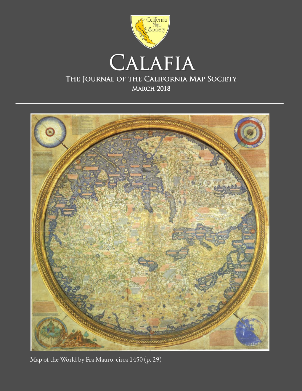 Calafia the Journal of the California Map Society March 2018