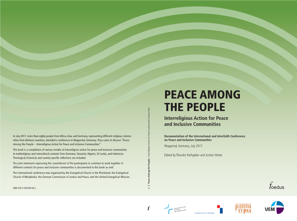 Peace Among the People. Interreligious Action for Peace And