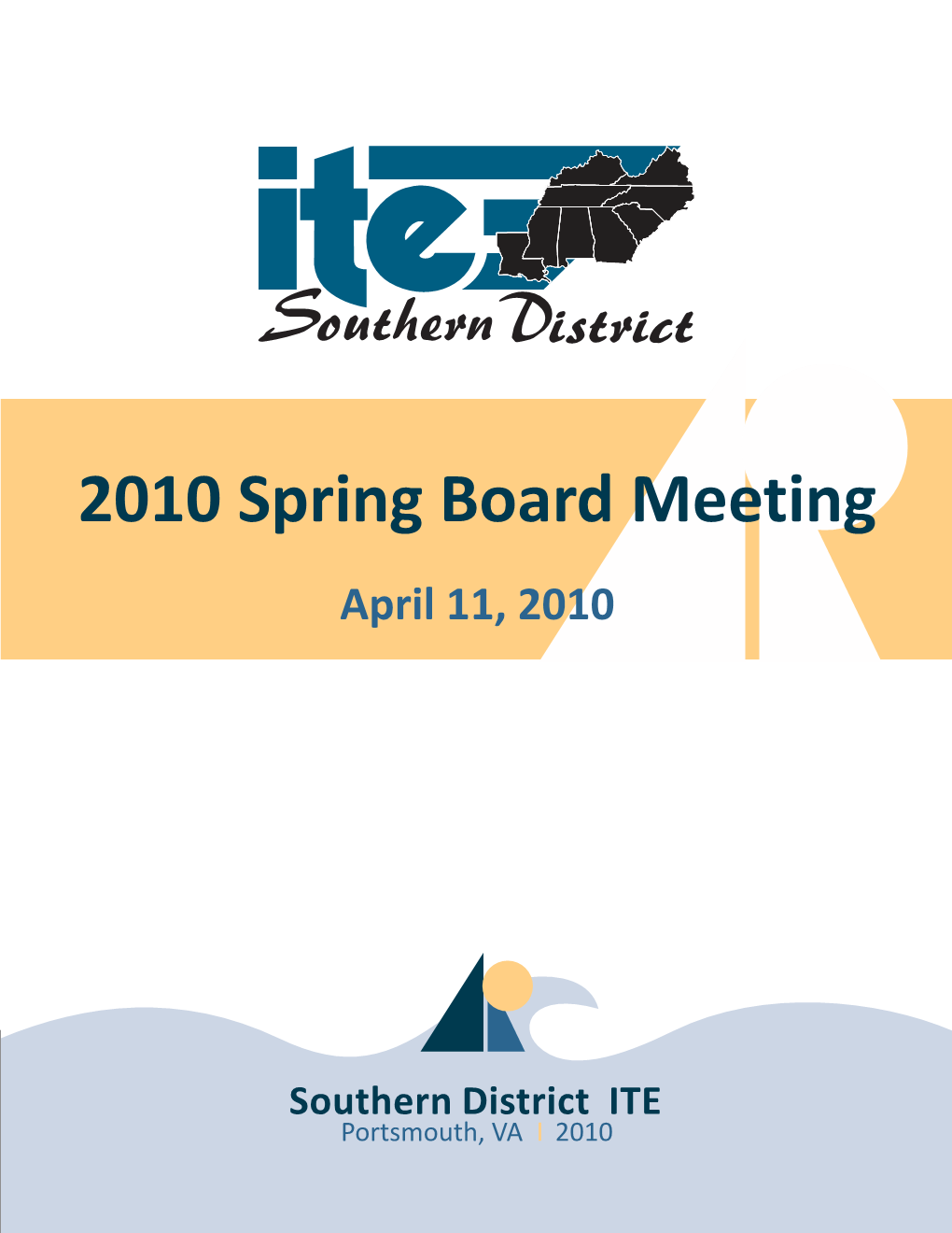 2010 Spring Board Meeting April 11, 2010