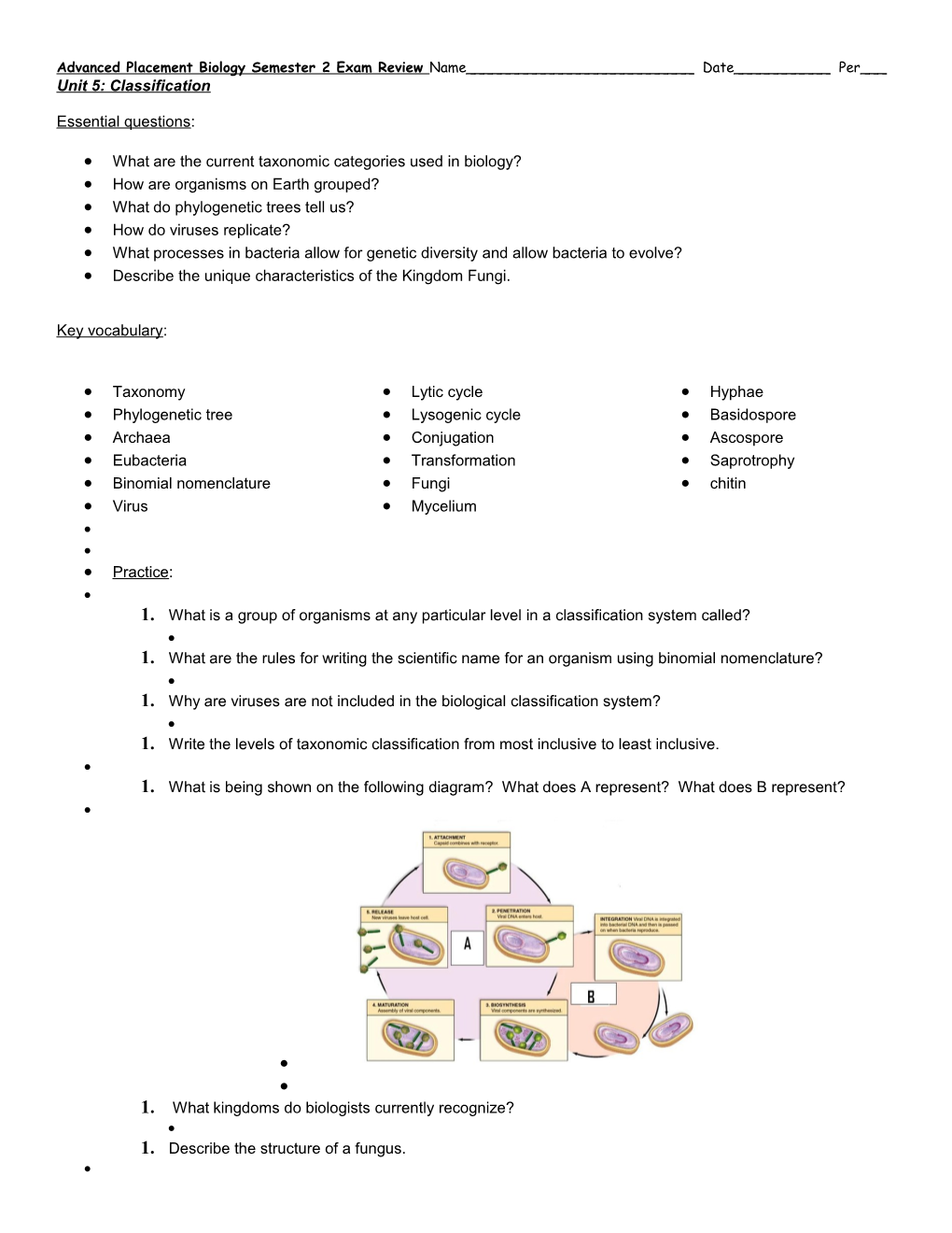 Honors Chemistry Semester 1 Exam Review s1