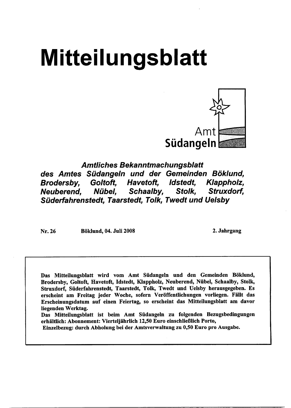 Mitteilungsblatt