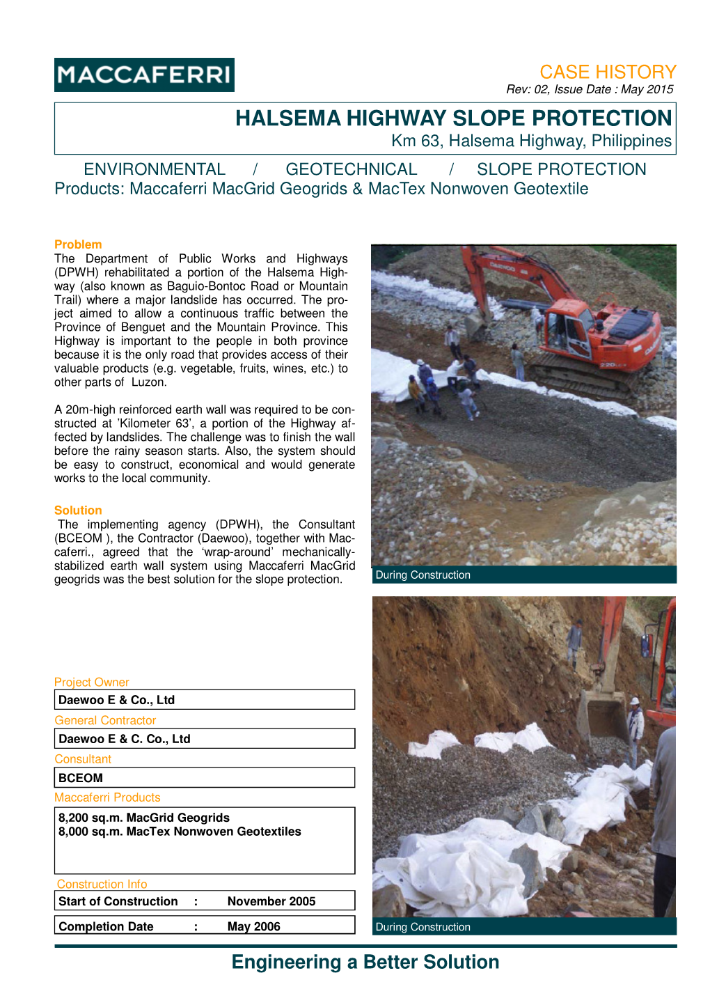 CH-RWSR-PH-Halsema Highway Slope Protection with Macgrids,Rev02 May2015