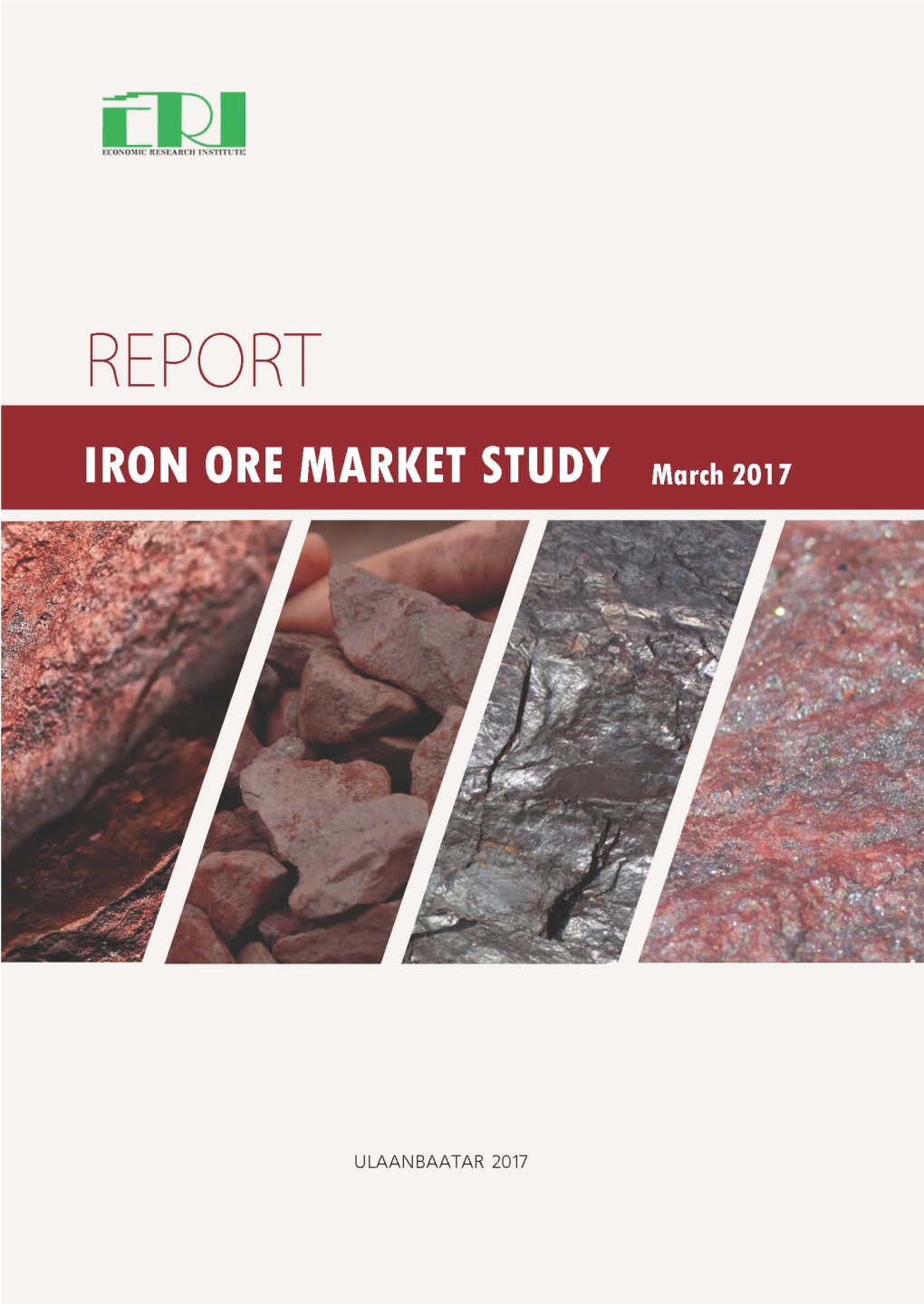 IRON ORE MARKET STUDY  Economic Research Institute