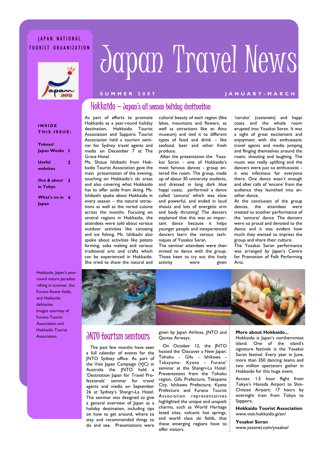 Summer 2006-07 Newsletter