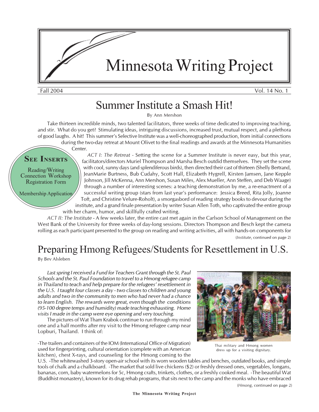 Minnesota Writing Project
