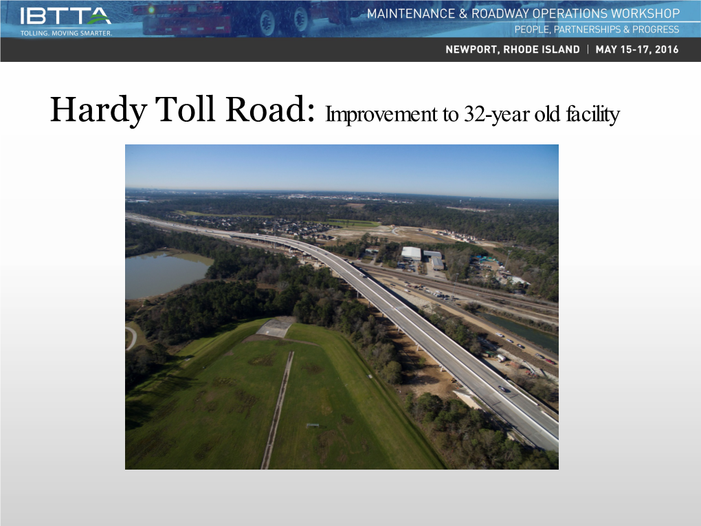Hardy Toll Road