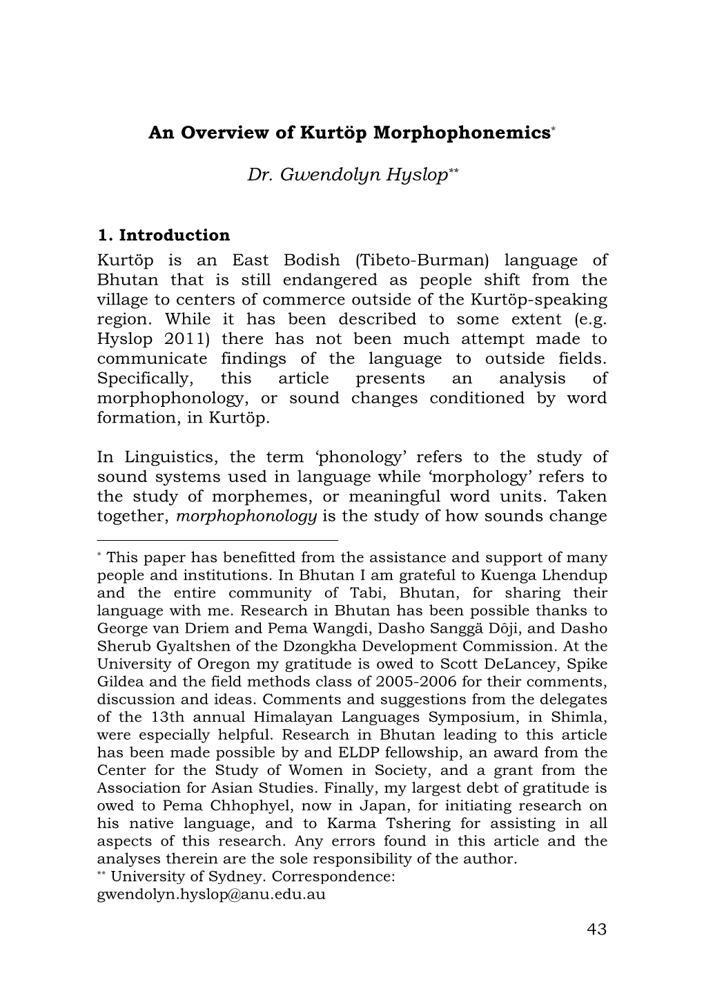 3.Kurtöp Morphophonemics