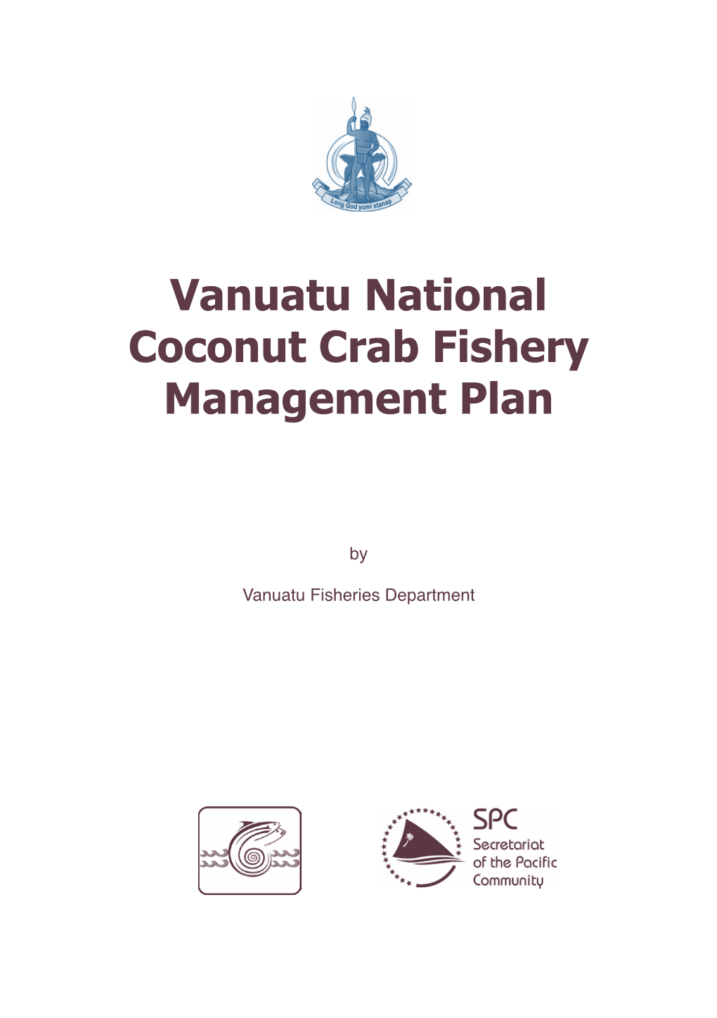 Vanuatu National Coconut Crab Fishery Management Plan